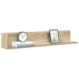 Wandschappen 2 St 75X16,5X16,5Cm Bewerkt Hout Kleur Sonoma Eiken