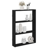 Wandschap 43X9X60 Cm Bewerkt Hout Kleurig