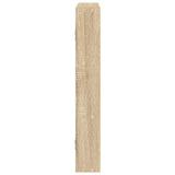 Wandschap 43X9X60 Cm Bewerkt Hout Kleurig