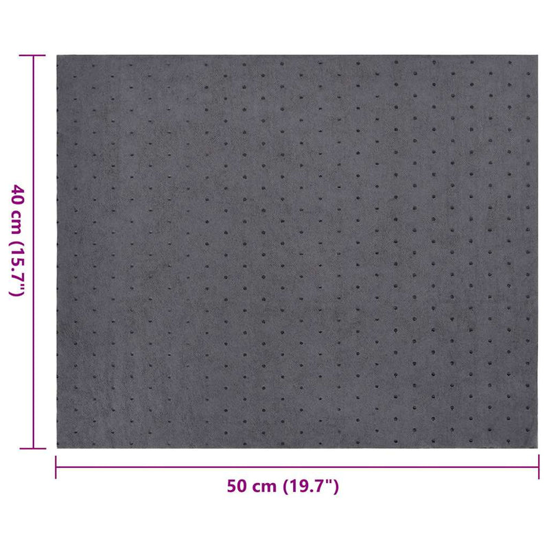 Olie-Absorberende Pads 40X50 Cm Grijs
