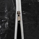 Haardhoutrek Met Regenhoes 200,5X41X110,5 Cm Staal