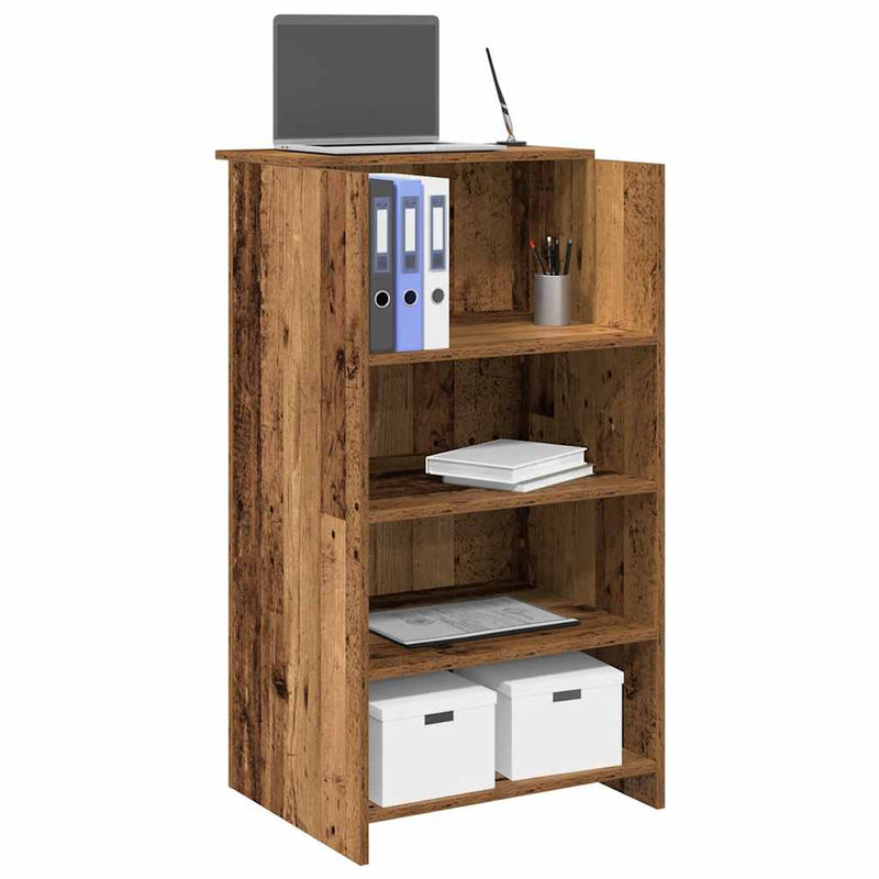 Receptiebalie 100X50X103,5 Cm Bewerkt Hout