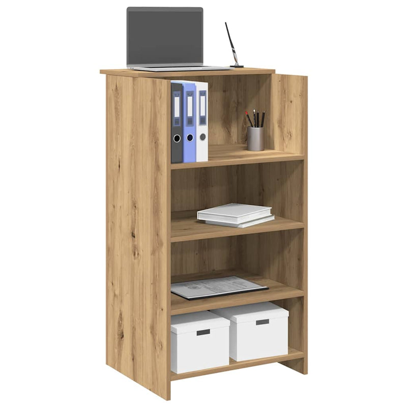 Receptiebalie 100X50X103,5 Cm Bewerkt Hout