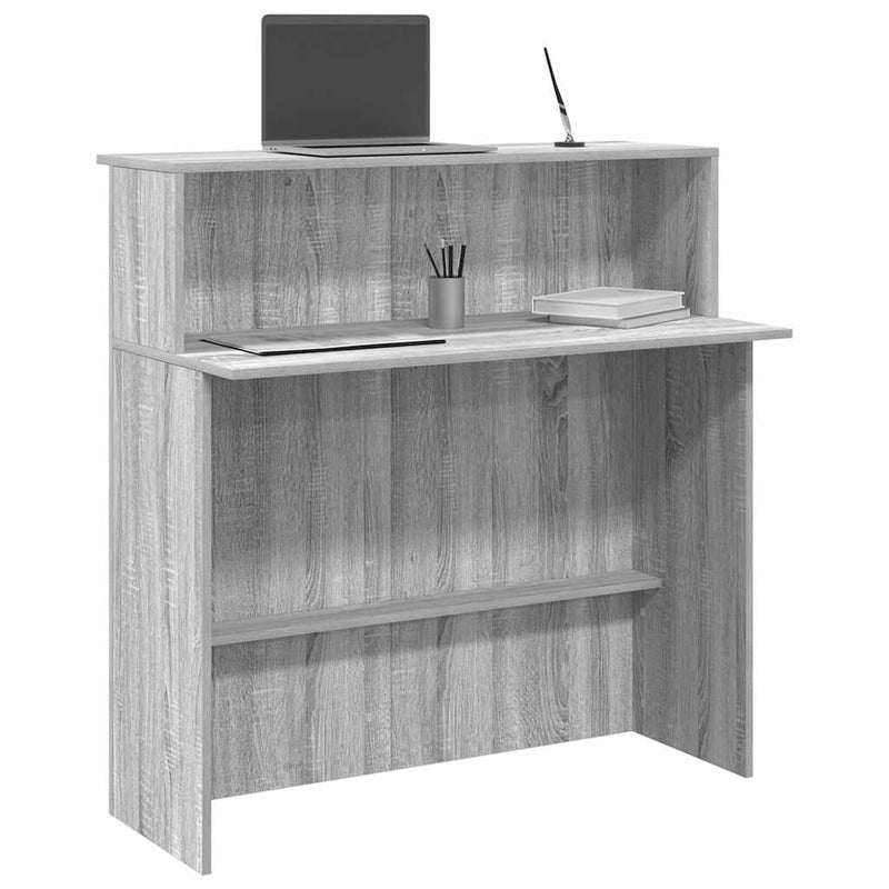 Receptiebalie 100X50X103,5 Cm Bewerkt Hout