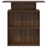 Receptiebalie 100X40X104 Cm Bewerkt Hout