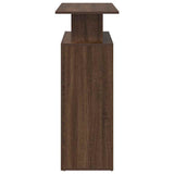 Receptiebalie 100X40X104 Cm Bewerkt Hout