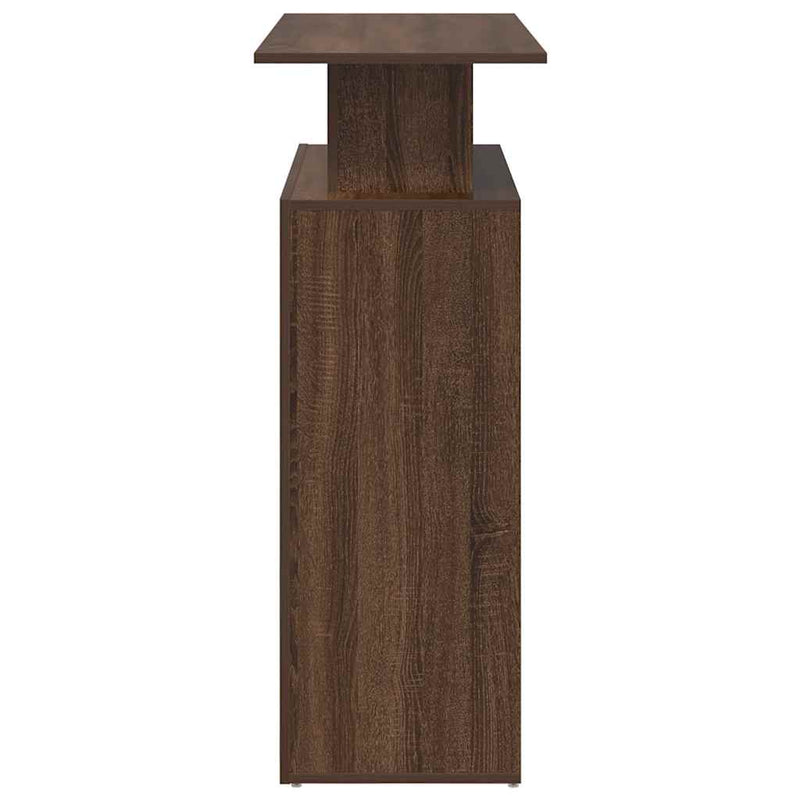 Receptiebalie 100X40X104 Cm Bewerkt Hout