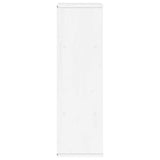 Bijzetkast Met Lades Odda 40X24X79 Cm Massief Grenenhout