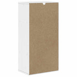 Bijzetkast Met Lades Odda 40X24X79 Cm Massief Grenenhout