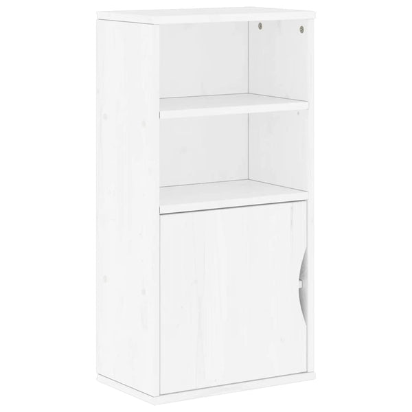 Bijzetkast Odda 40X24X79 Cm Massief Grenenhout