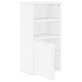 Bijzetkast Odda 40X24X79 Cm Massief Grenenhout
