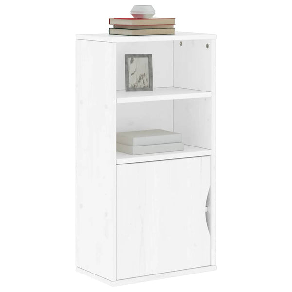 Bijzetkast Odda 40X24X79 Cm Massief Grenenhout