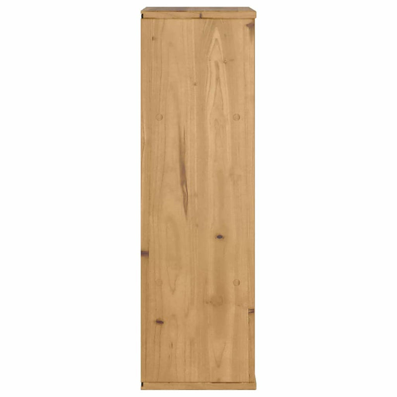 Bijzetkast Met Lade Odda 40X24X79 Cm Massief Grenenhout