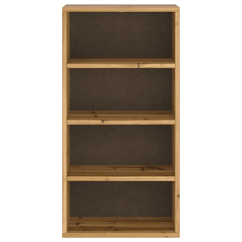 Bijzetkast Odda 40X24X79 Cm Massief Grenenhout