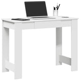 Bureau 100X45X75 Cm Bewerkt Hout Kleurig