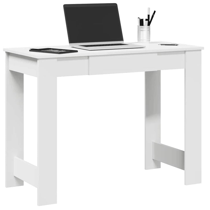 Bureau 100X45X75 Cm Bewerkt Hout Kleurig