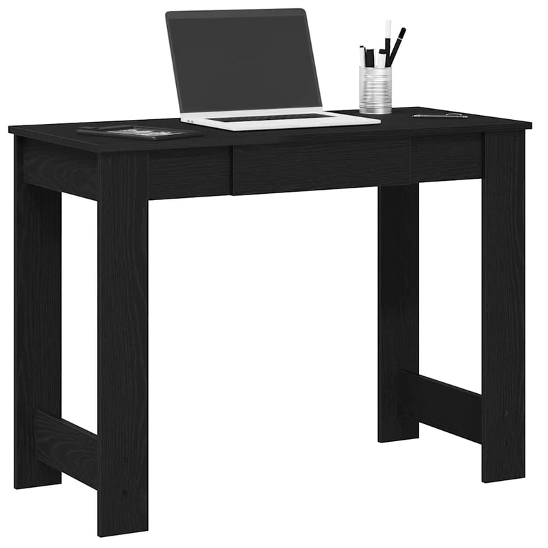 Bureau 100X45X75 Cm Bewerkt Hout Kleurig