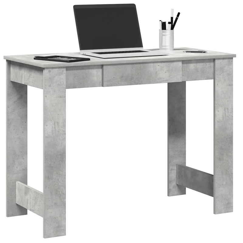 Bureau 100X45X75 Cm Bewerkt Hout Kleurig