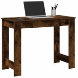 Bureau 100X45X75 Cm Bewerkt Hout Kleurig