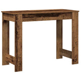 Bureau 100X45X75 Cm Bewerkt Hout Kleurig