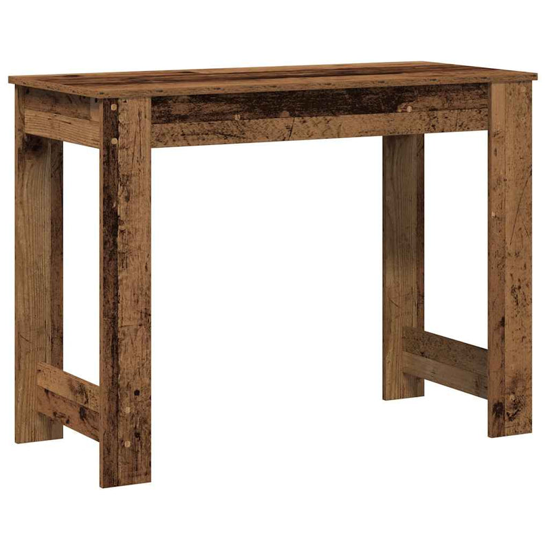 Bureau 100X45X75 Cm Bewerkt Hout Kleurig