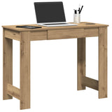 Bureau 100X45X75 Cm Bewerkt Hout Kleurig