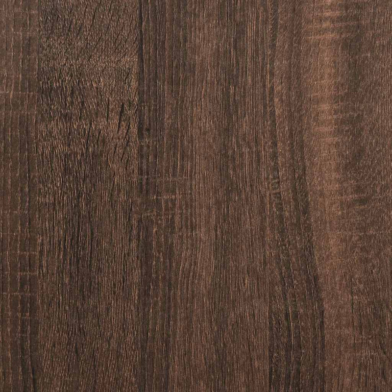 Bureau Met Schappen 84X40X78 Cm Bewerkt Hout Bruineikenkleur