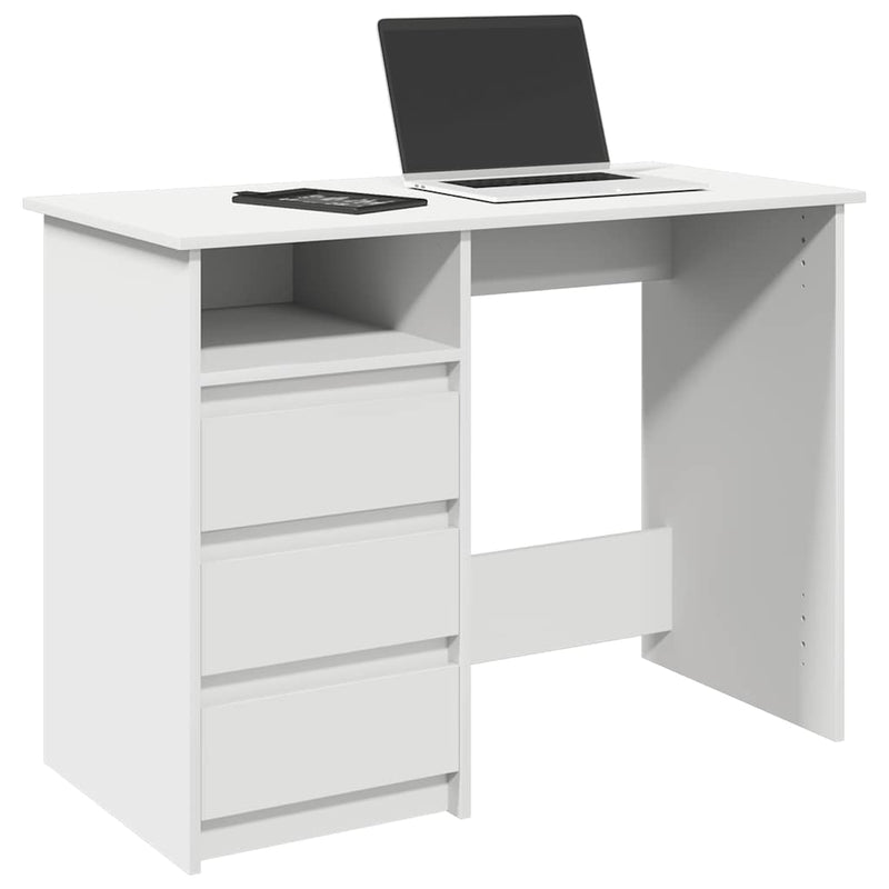 Bureau 102X50X75 Cm Bewerkt Hout
