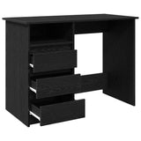 Bureau 102X50X75 Cm Bewerkt Hout