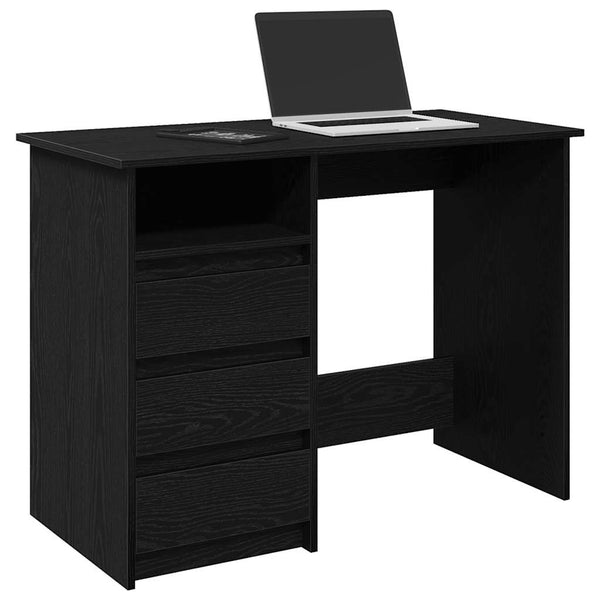 Bureau 102X50X75 Cm Bewerkt Hout