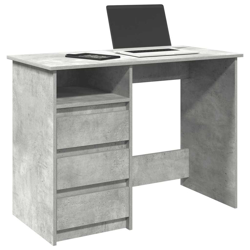 Bureau 102X50X75 Cm Bewerkt Hout
