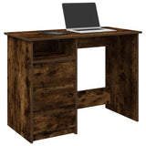 Bureau 102X50X75 Cm Bewerkt Hout