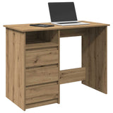 Bureau 102X50X75 Cm Bewerkt Hout