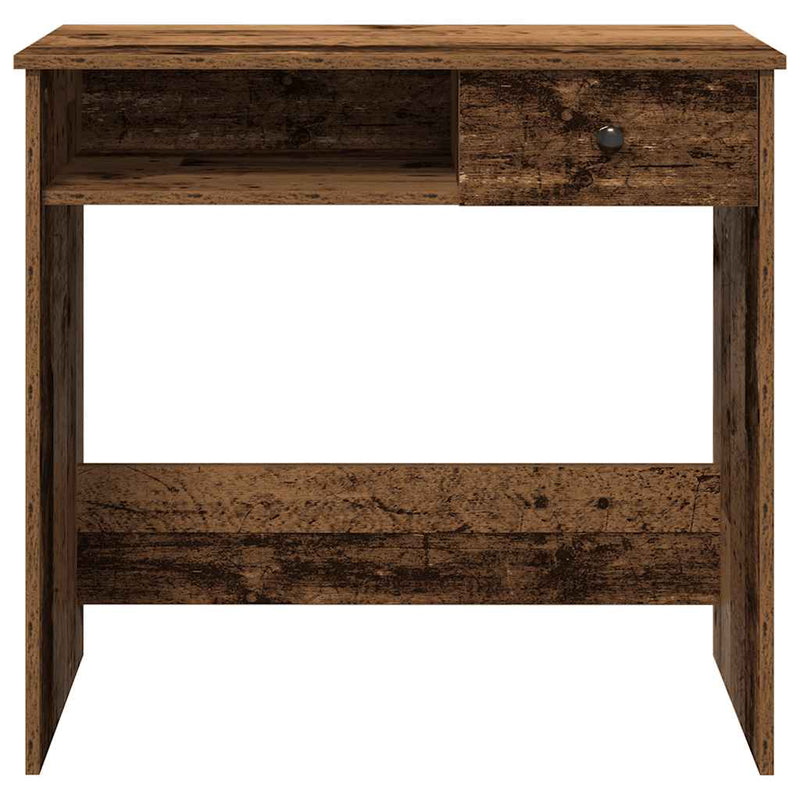 Bureau 80X40X75 Cm Bewerkt Hout Kleurig