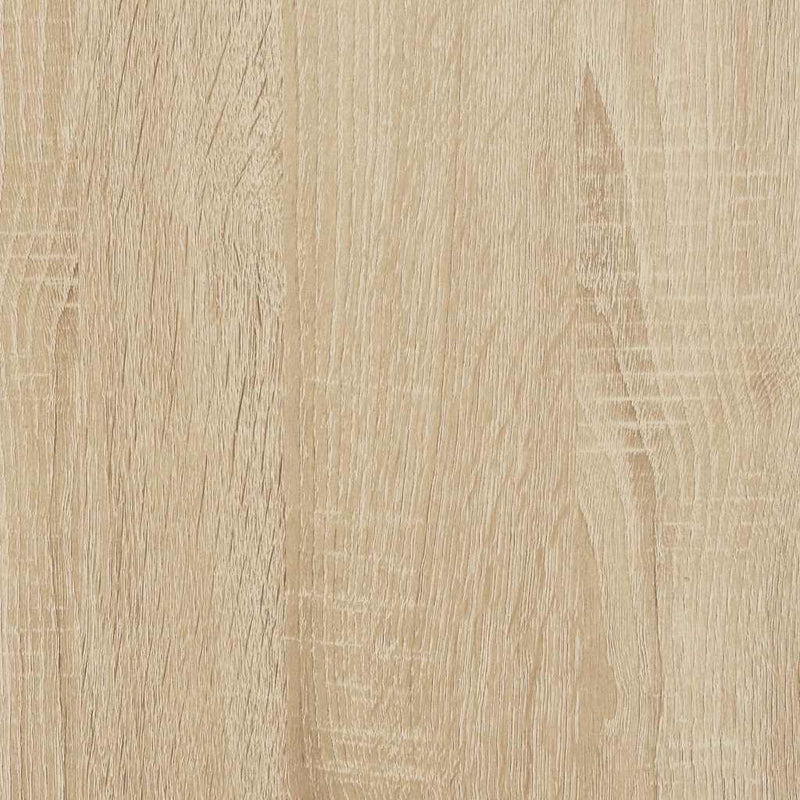 Hoekwandschap 32X32X127,5 Cm Bewerkt Hout Kleurig Sonoma Eiken