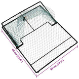 Vogelval Groen 50 X 60 X 1,9 Cm Polyetheen