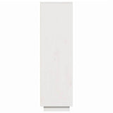 Hoge Kast 89X34X116,5 Cm Massief Grenenhout