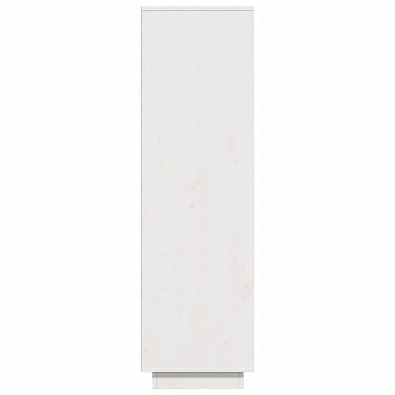 Hoge Kast 89X34X116,5 Cm Massief Grenenhout