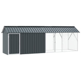 Vogelkooi Antraciet 422 X 103 X 142 Cm Gegalvaniseerd Staal