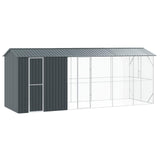 Vogelkooi Antraciet 422 X 103 X 142 Cm Gegalvaniseerd Staal