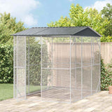 Vogelkooi Antraciet 227 X 112 X 141 Cm Gegalvaniseerd Staal