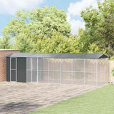 Vogelkooi Antraciet 422 X 103 X 142 Cm Gegalvaniseerd Staal