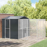 Vogelkooi Antraciet 416,5 X 103 X 142 Cm Gegalvaniseerd Staal