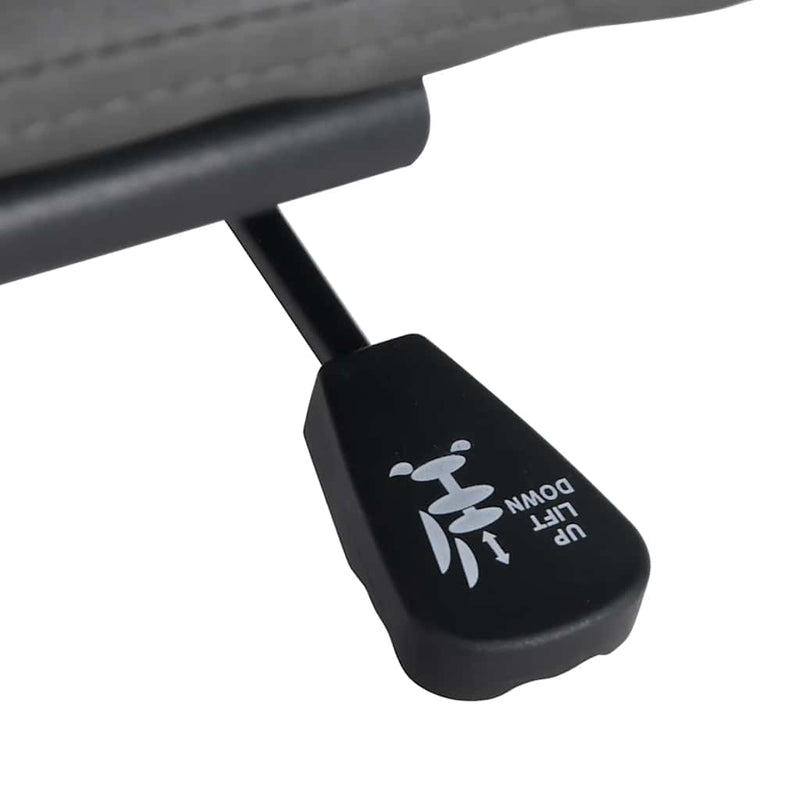 Bureaustoel Gekrulde Wolachtige Stof