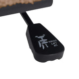 Bureaustoel Gekrulde Wolachtige Stof