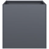 Plantenbak Koudgewalst Staal Antracietkleurig Staal/Antracietkleurig