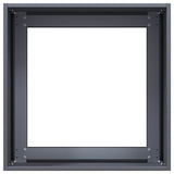 Plantenbak Koudgewalst Staal Antracietkleurig Staal/Antracietkleurig