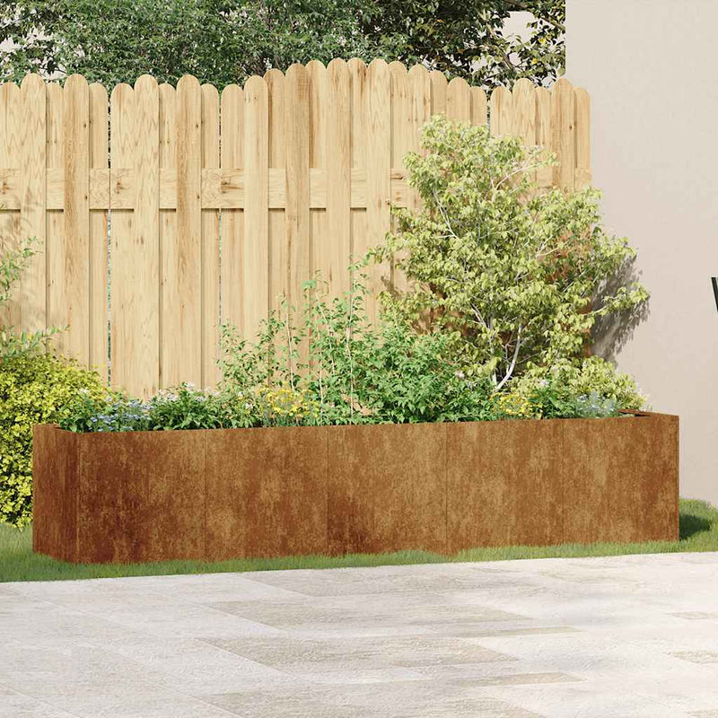 Plantenbak Roestig Weervast Staal Cortenstaal