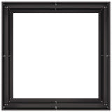 Plantenbak Staal Zwart Staal/Zwart