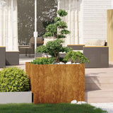 Plantenbak Roestig Weervast Staal Cortenstaal/Bruin